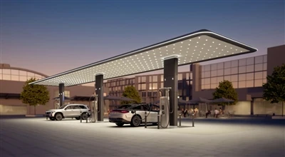 2023 Chengdu Auto Show Special: Mercedes-Benz Super Charging Station plan