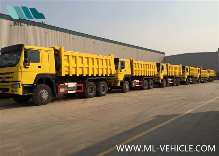 Sinotruck HOWO Heavy Duty Guyana 20cbm 6X4 6X6 8X8 All Wheel Driving Awd 380HP 400HP Weichai Dumper Tipper Dump Truck