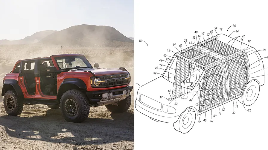 Ford se prijavio za patent za proširivi zaslon na vratima, prikladan za teren...