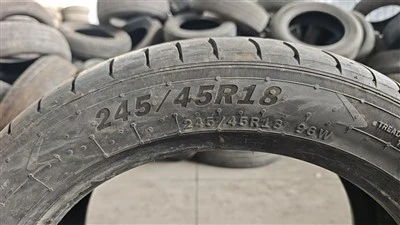 245/45R18 Rabljene gume za afričko tržište